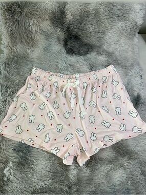 Miffy Light Pink PJ Shorts